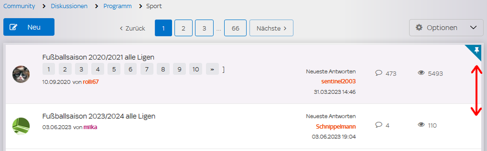 Thread der alten Saison noch oben angepinnt.png
