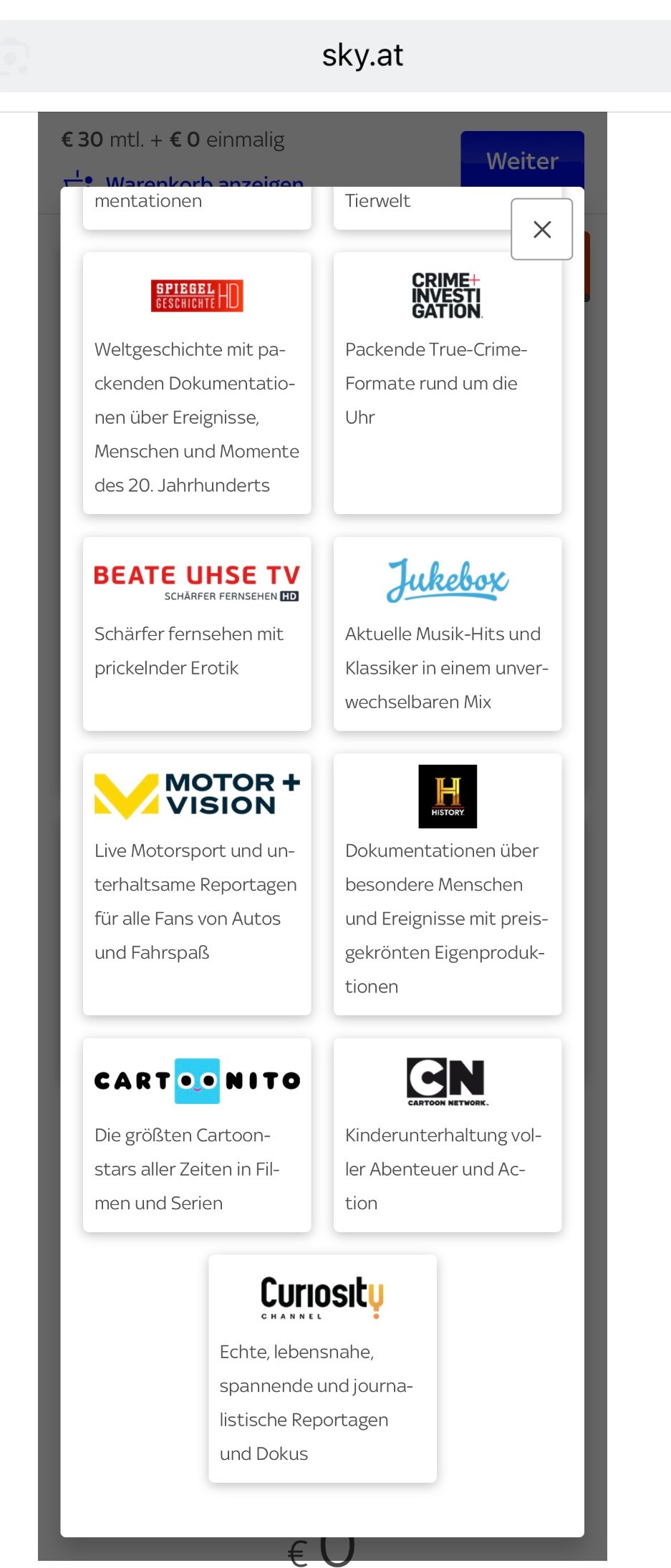 ‎Spiegel Geschichte und Curiosity Channel wieder zurück? | Sky Community