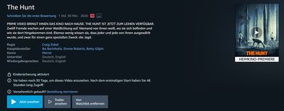 In den geliehenen Titeln wurde ebenfalls die FSk angepasst