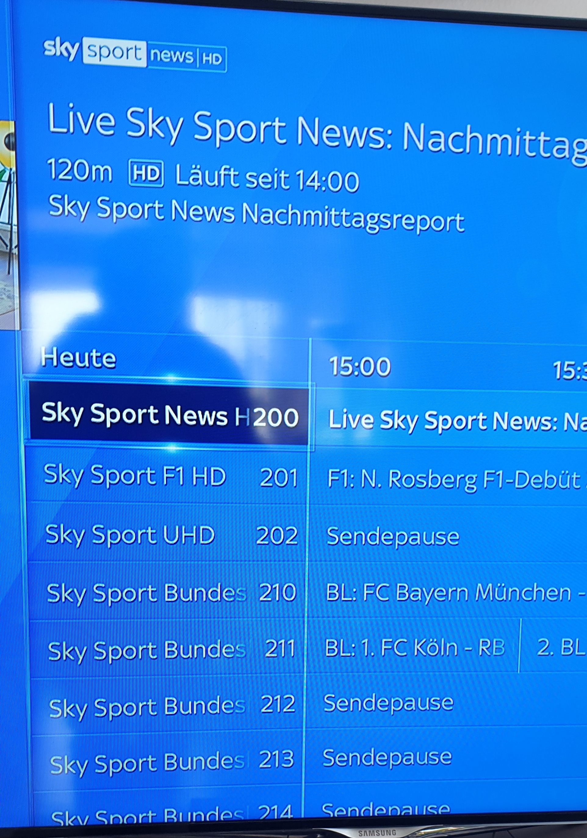 Sky Sport HD 5 taucht nicht in Senderliste auf - Sky Community