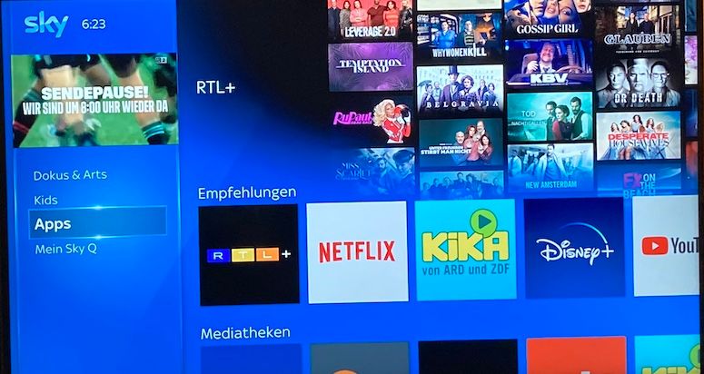 TV NOW wird RTL + - Sky Community