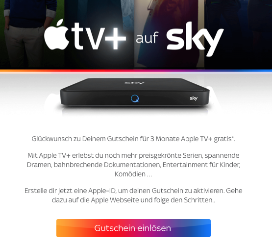 Anmeldung bei Apple tv nicht möglich, Code wird be... – Seite 2 - Sky  Community