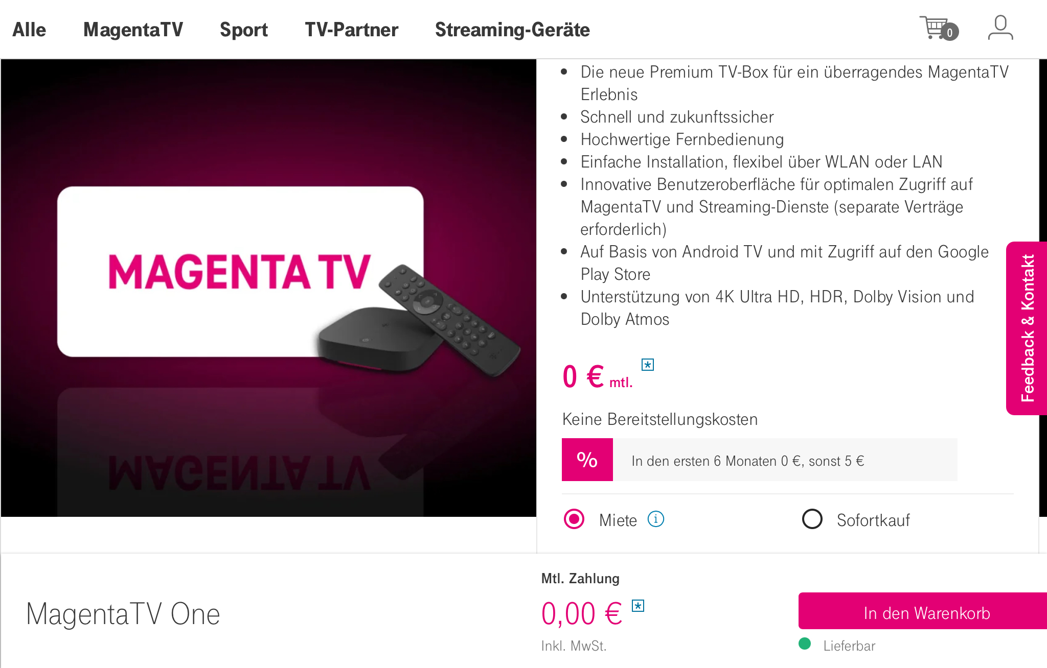 Magenta TV / Telekom