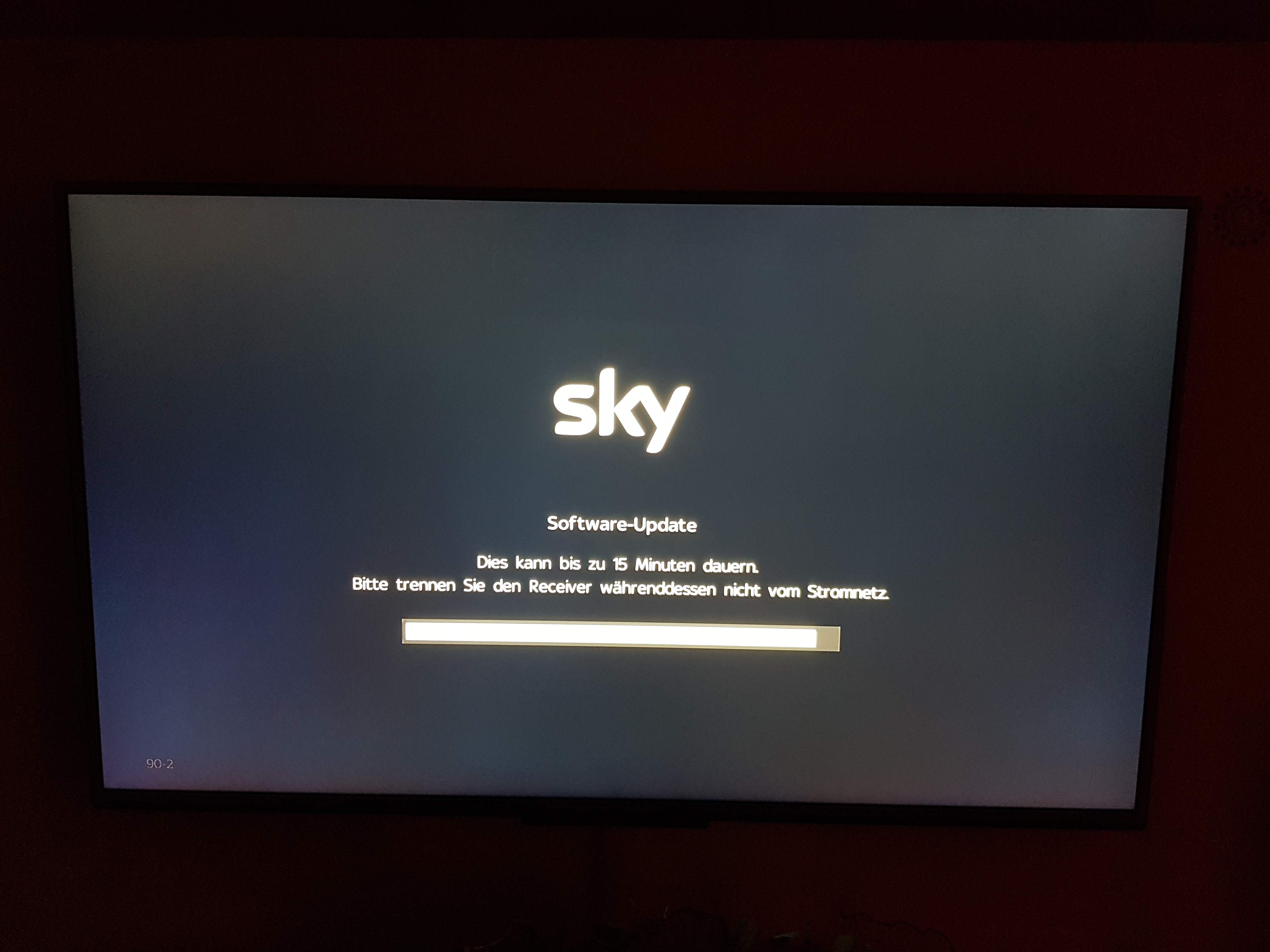 Beantwortet: Neuer Sky Q Receiver: Update dauert ewig - Sky Community