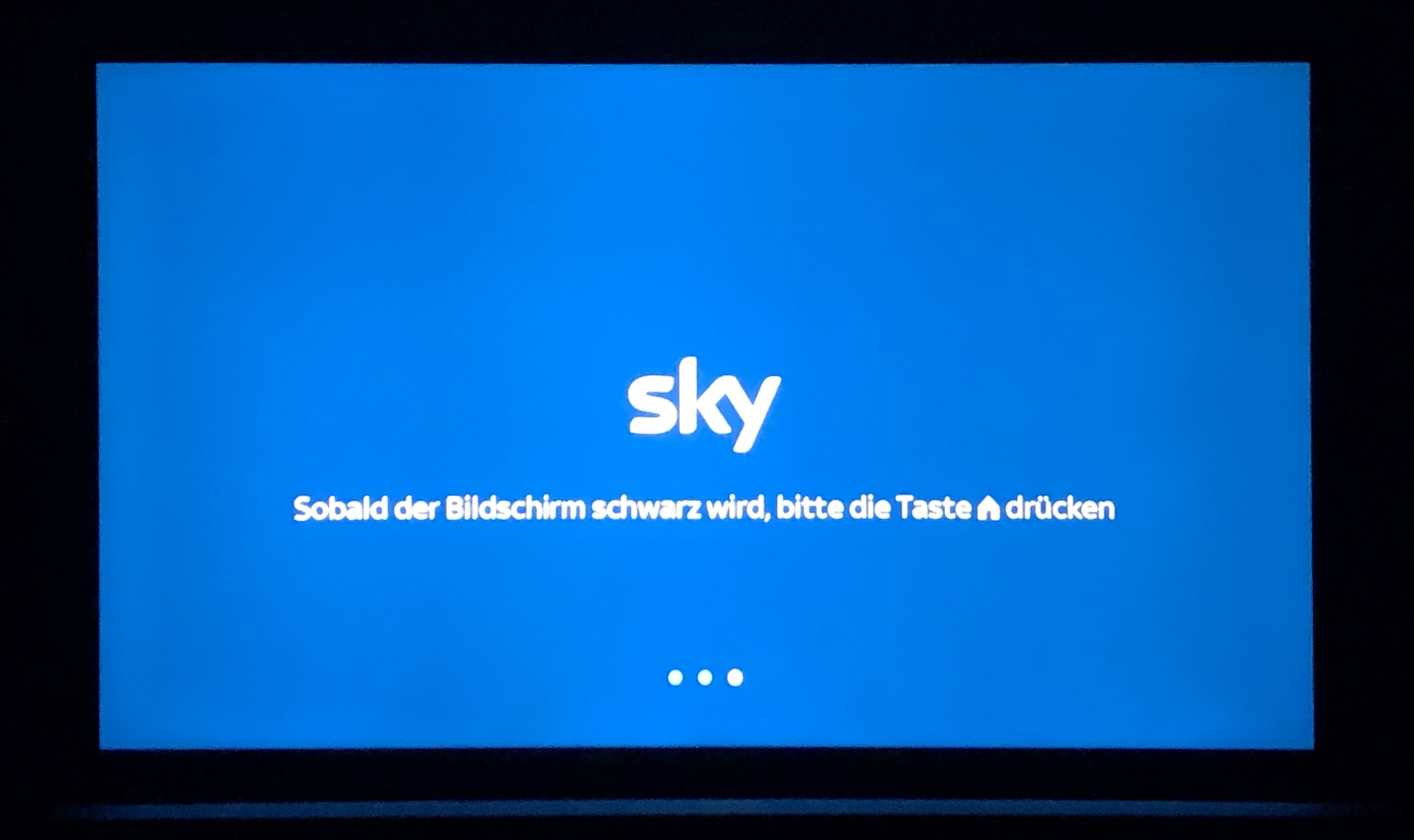 Beantwortet: Sky Q Receiver stürzt immer wieder ab / hängt sich... - Sky  Community